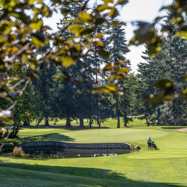 Start your morning with an early round of golf at The Vancouver Golf Club.