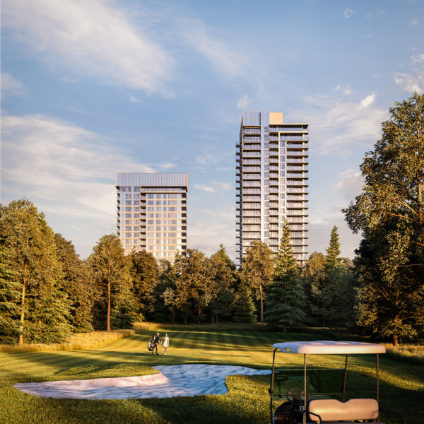 The immaculate and historic lawns of The Vancouver Golf Club spill into lush community landscaping with an assortment of mature, tall trees and native plantings.